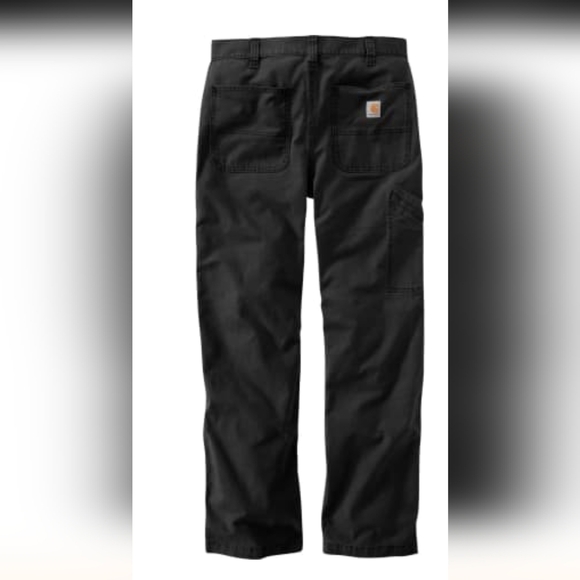 Carhartt Pants, Rugged Flex Mens Black Relaxed Fit Pants 33/30 - Picture 3 of 7